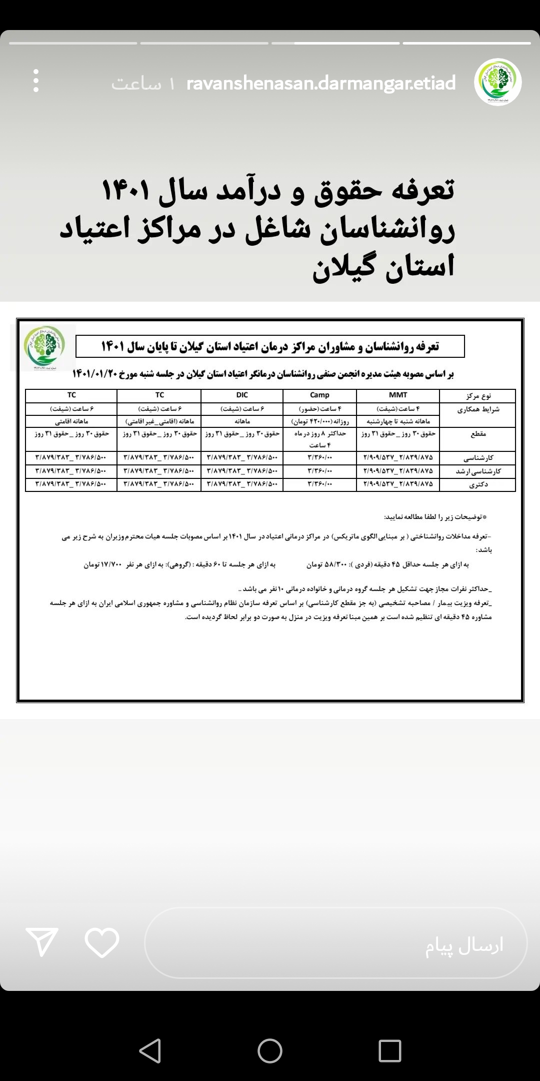  تصویب تعرفه های انجمن صنفی تهران در انجمن صنفی گیلان